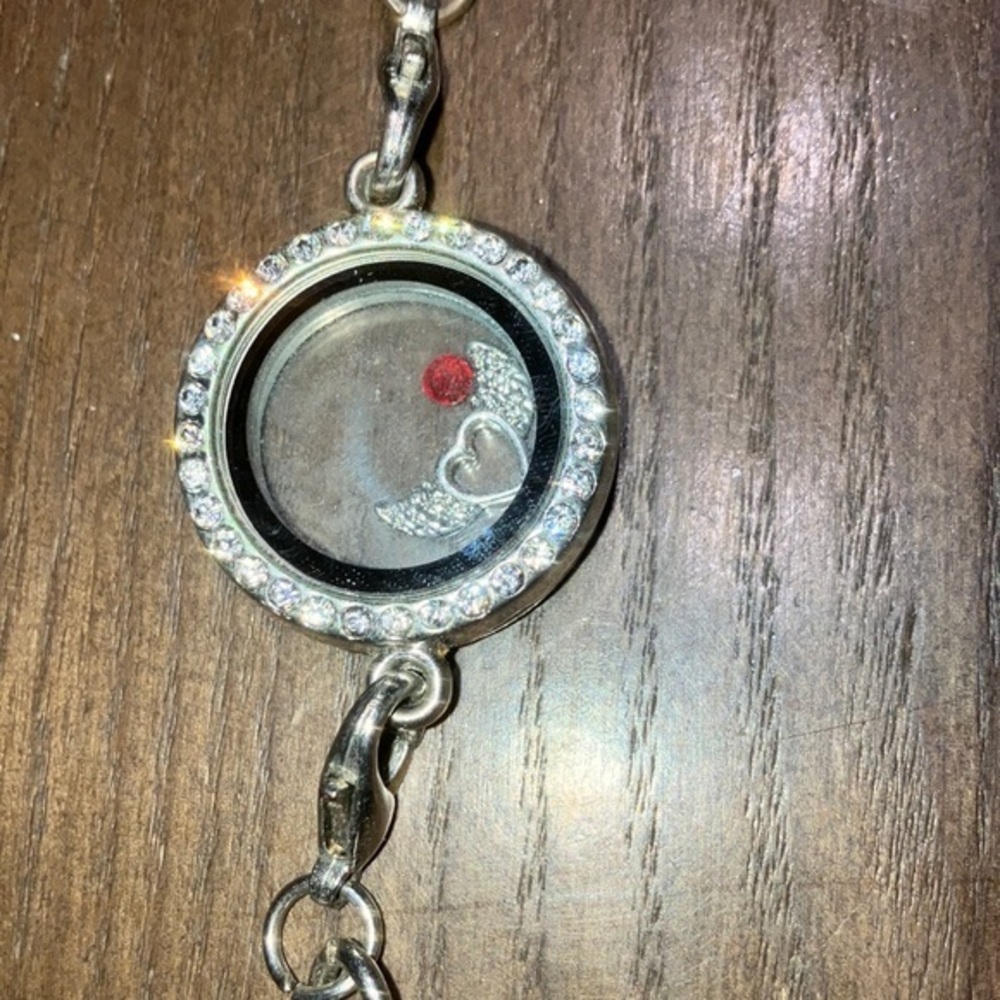 Sterling silver, anti-human trafficking bracelet